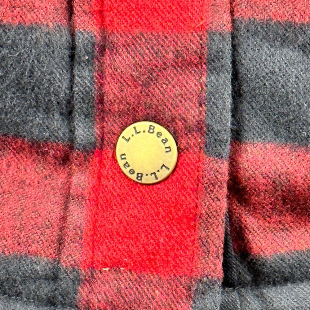 LL BEAN Jacket Relaxed Fit Jacket MENS Fleece Lining Warm Lightweight SIZE Small - Picture 3 of 13